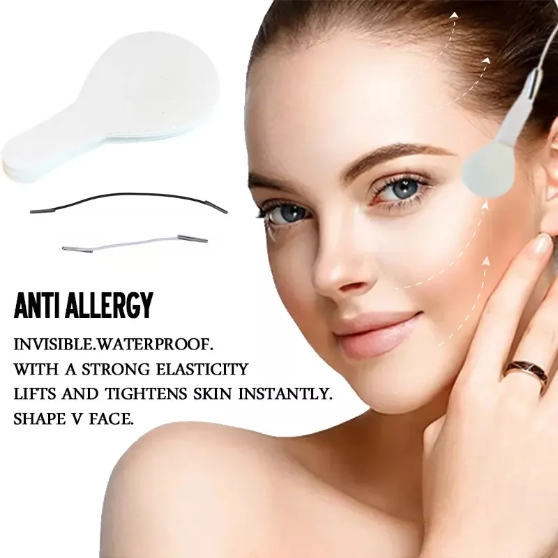 Full Face V Line Lift Up Sticker Face Wrinkle Invisible Waterproof Ultra-Thin High Elasticity Invisible Face Lifting Tape
