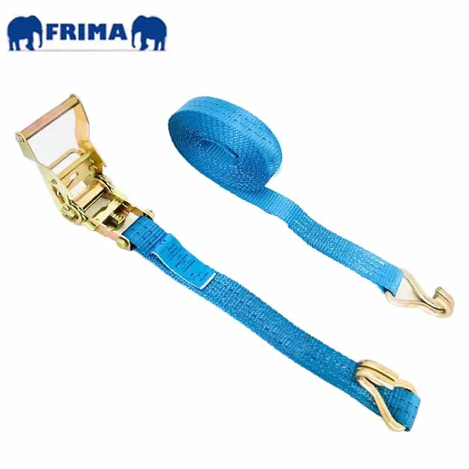 35 мм/6 м/2 тонны/1000 дан, полиэфирный ремень с храповым механизмом для крепления груза, ленточный ремень с 2 двойными J-образными крючками