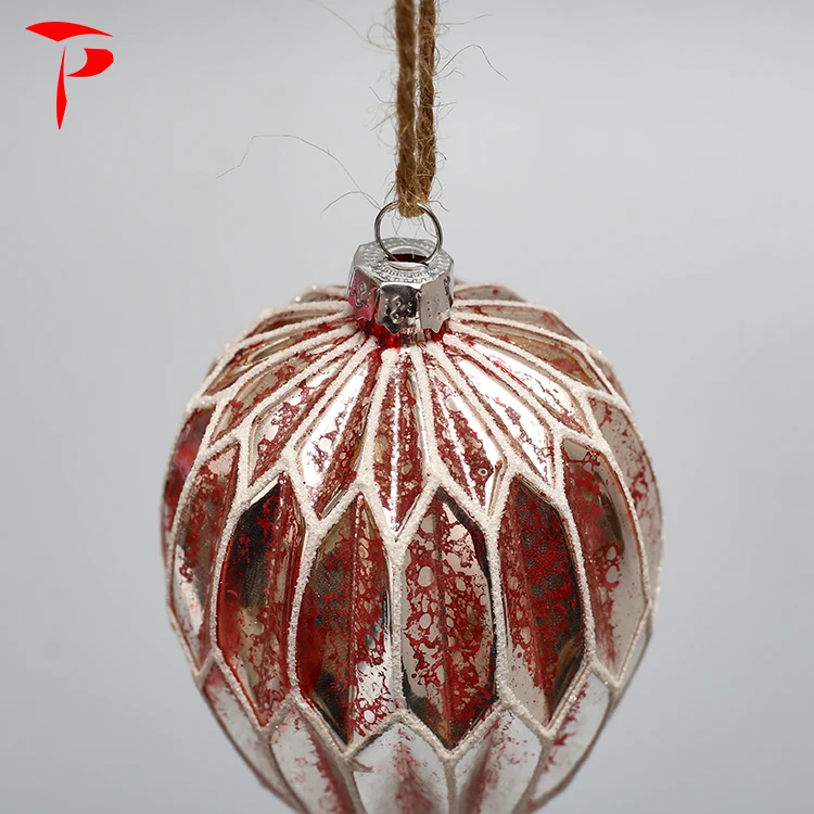 christmas ball  Wholesale Christmas Decoration Tree Traditional Glass Ball with Logo