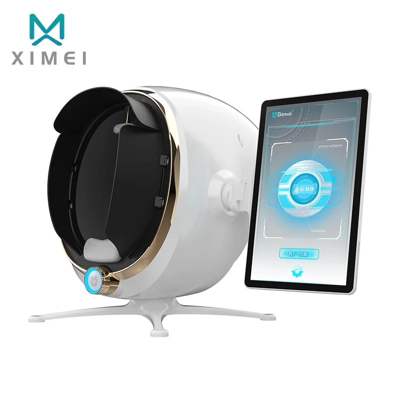 2024 Newest AI Magic Skin Analyzer  Portable Face Skin Analysis Machine Magic Mirror Skin Scanner Facial Analyzer Machine