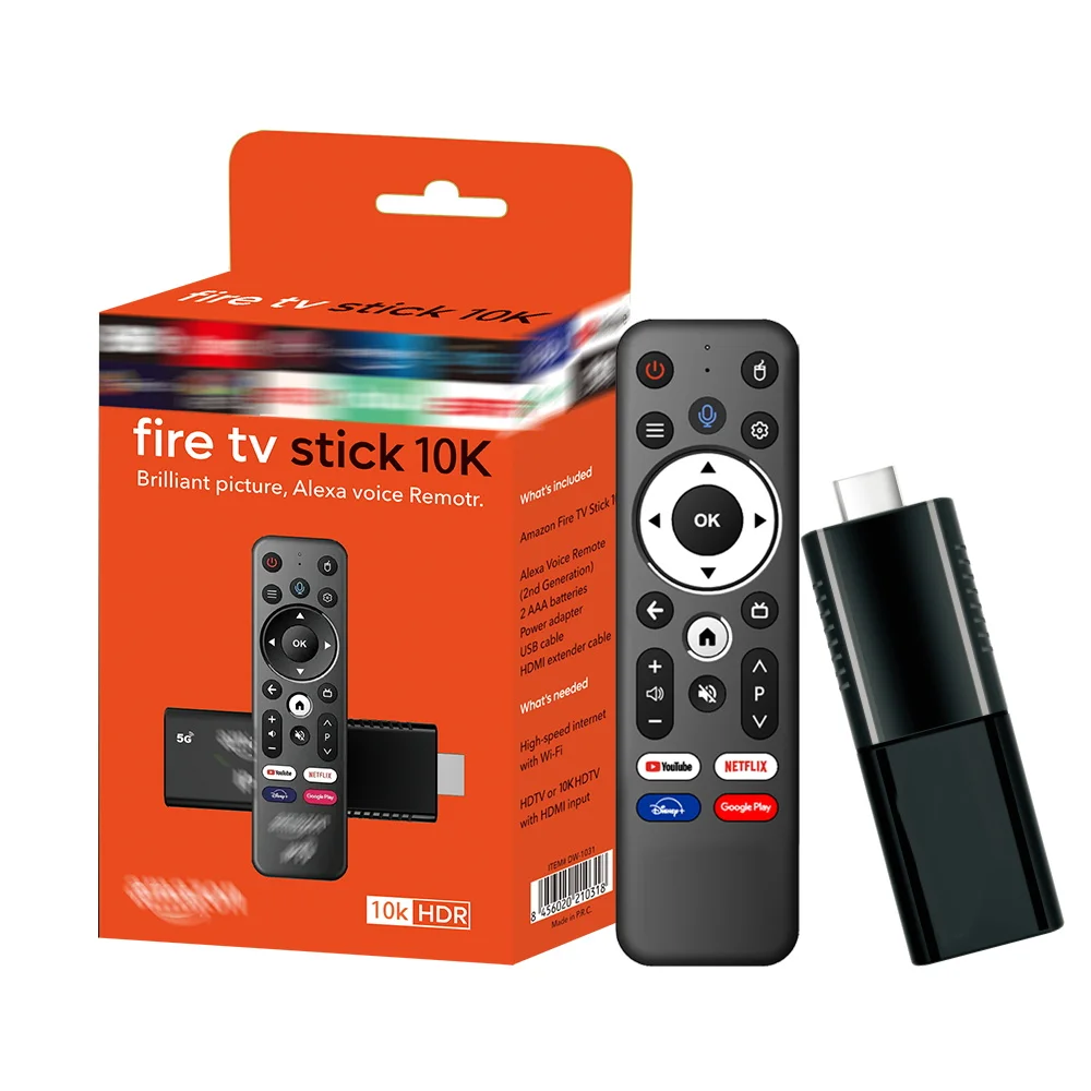 ZOKU R6 firetv stick Allwinner H313 Android 10 Newest 4K streamer dongle TV Stick Dual-Band WiFi Alexa Voice Remote 16GB cheaper