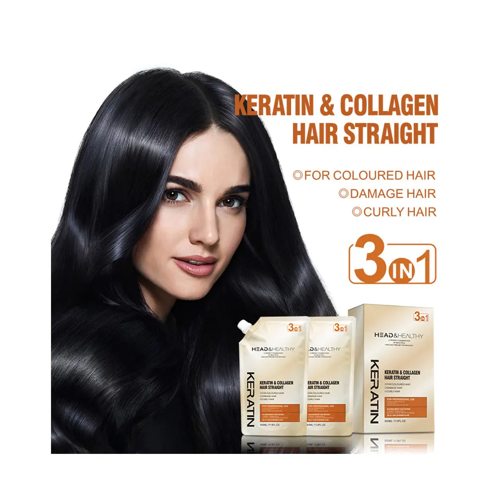 OEM ODM Professional salon chemical perming lotion 3 in 1 Hair Rebonding Straightening Cream Perm Lotion For Natural Hair