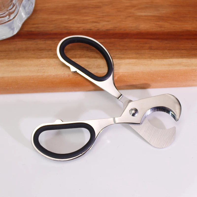 Super Sharp Double Blade Pocket Knife High Quality Stainless Steel Silver Portable Rubber Ring Cigar Cigar Scissors Accessories