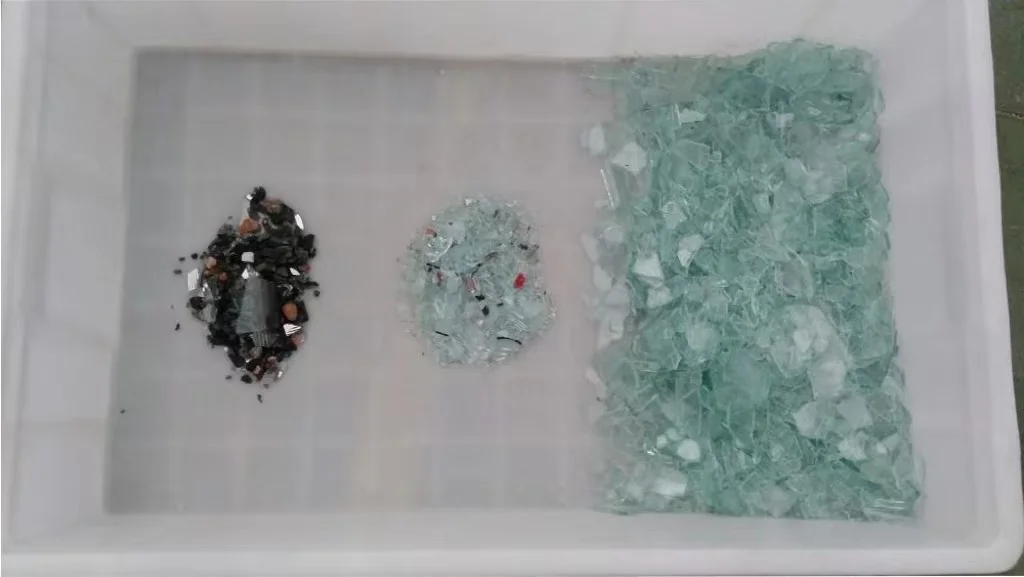 glass recycling machine Fully automatic glass cullet recycling machine Glass color sorter