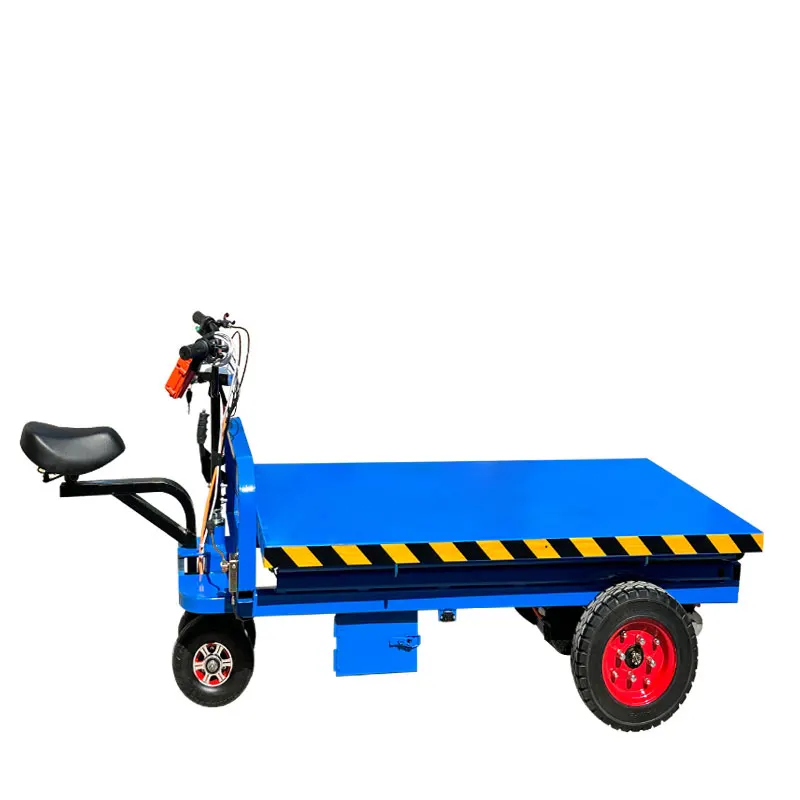 JIN YANG HU New Product Ideas Lift Table-1.5m Mobile Foldable Electric Lift Trolley  Mobile Scissor Lift Table