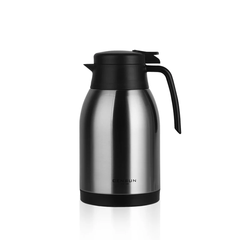 wholesale thermal insulated double walled stainless steel large  heater Arabic tea coffee pot