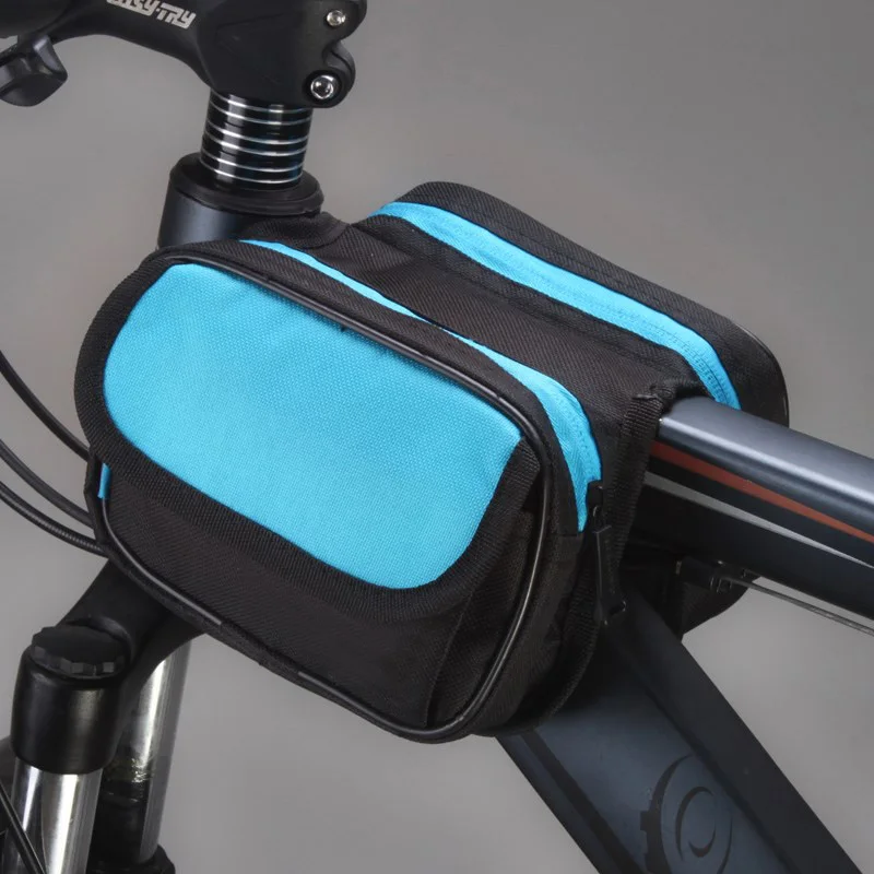 Fashion Leisure Bicycle Cycling Front Bracket Custom Logo Bike Frame Bag