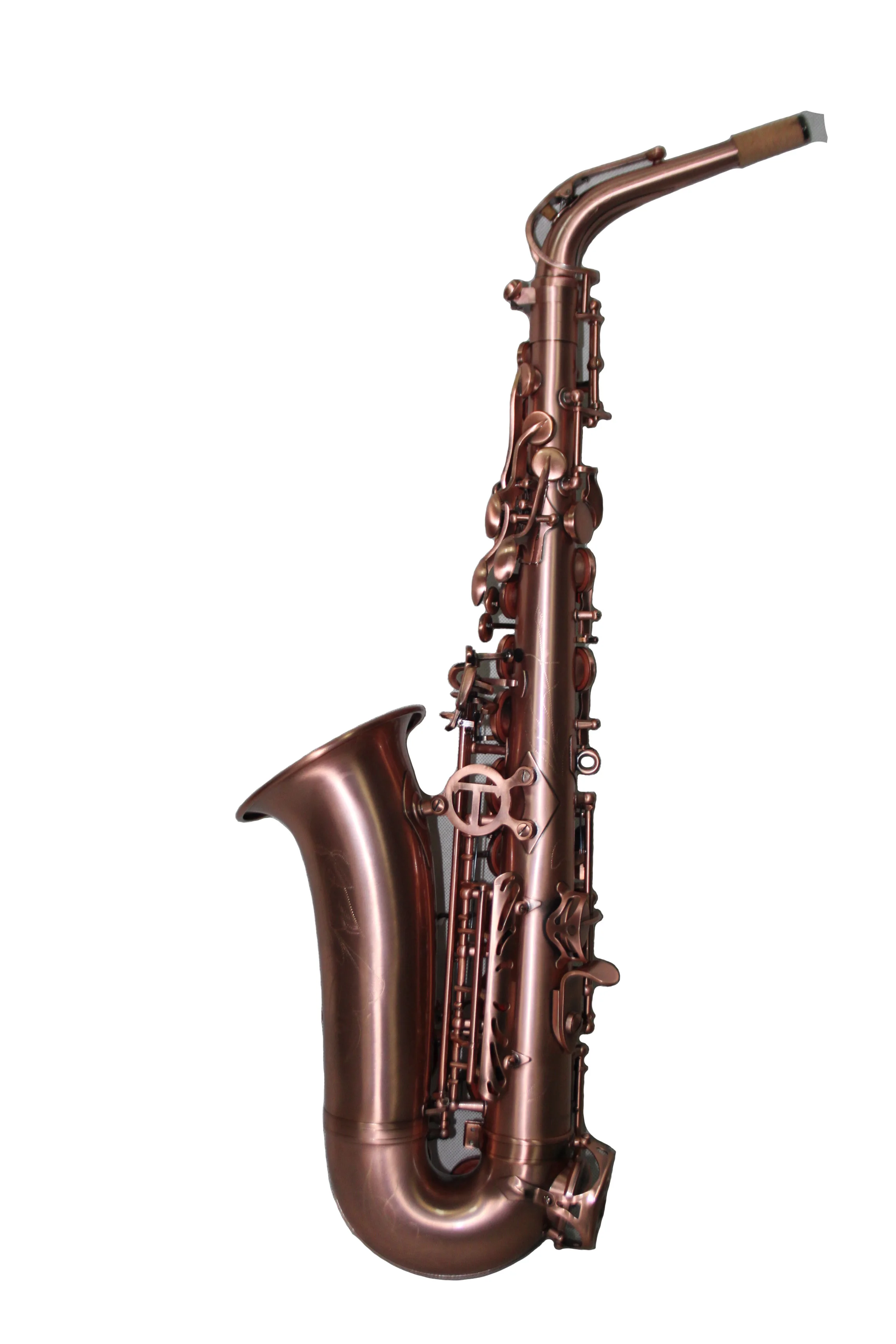 Wholesale Eb Alto Saxophone High Grade Antique Red Bronze With High-grade Case