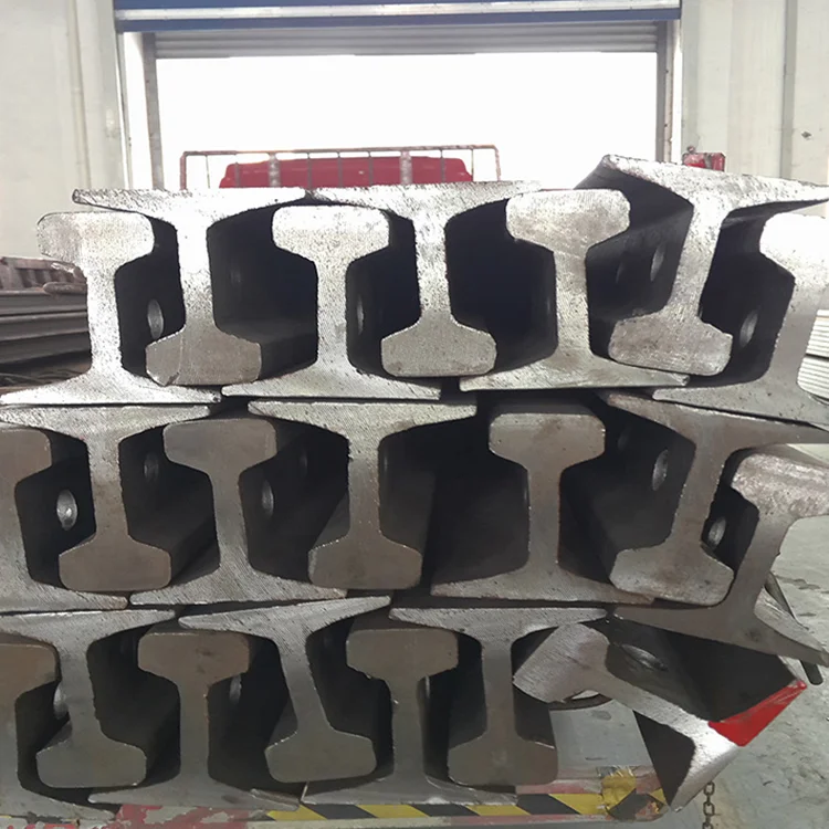 Chinese Railway Supplier Rail Track Steel Din A100 S20 Uic 60 Railroad Steel Rail For Railways
