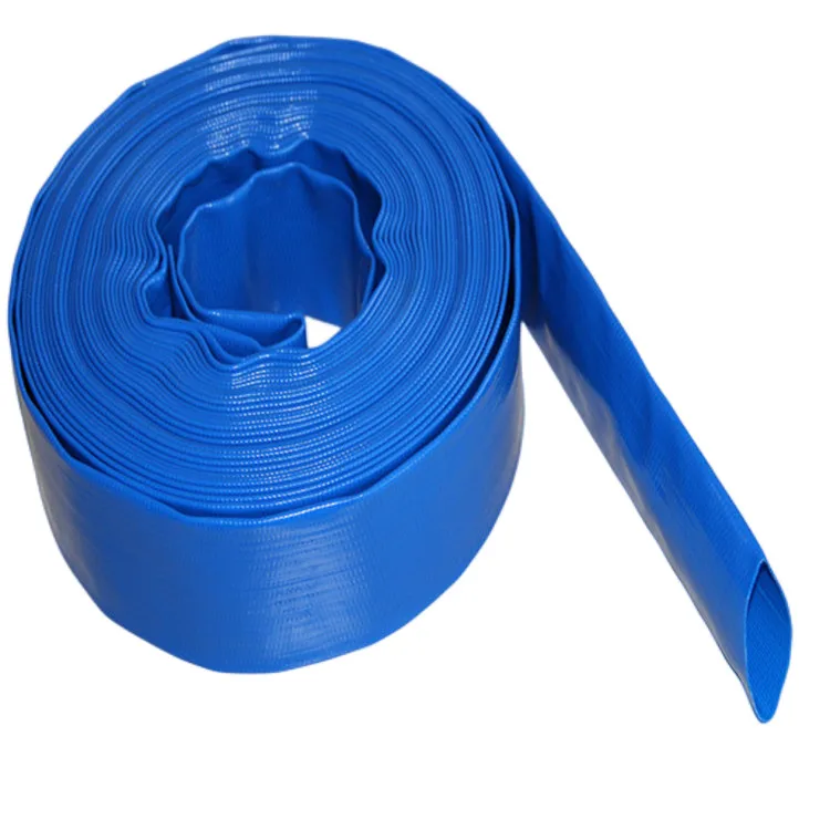 16mm Irrigation Pe Lay Flat Fiber Hose PVC Lay Flat Hose Factory Price Pvc Layflat Hose Korea