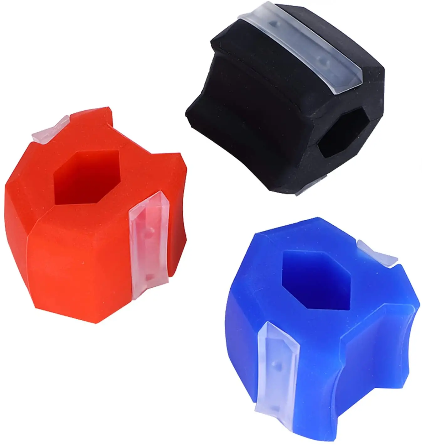 Jawline Exerciser Double Chin Reducer Eliminator for Jaw Shaper Facial Toner Jawz Exercise Ball to Face Lift