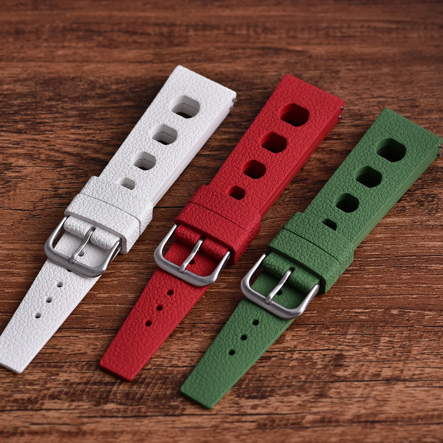 JUELONG Tropical 2.0 Fkm Rubber Watch Strap 20mm FKM Watch Straps With Quick Release Waterproof Watch Bands