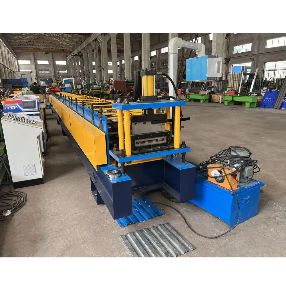 USA Popular Aluminum PPGI Galvalume Metal Fastern Concleased Metafor Z Box Wall Siding Cladding Panel Roll Forming Machine