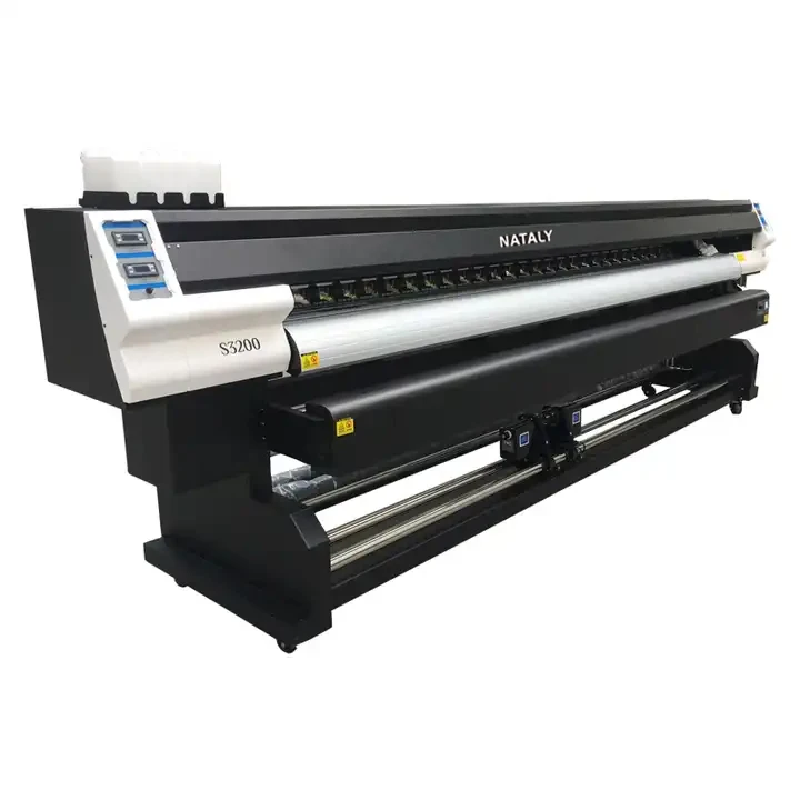 Outdoor Banner 3.2m Eco Solvent Photo Vinyl Graphic Digital Printing Machine Inkjet Printer With 2 I3200-A1 Printer Head