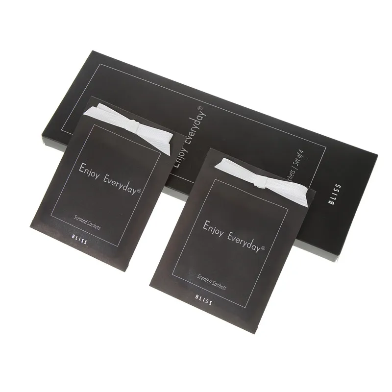 Custom Size Air Freshener Wardrobe Lavender Fragrance Scented Sachets Hanger Paper Sachets Bag