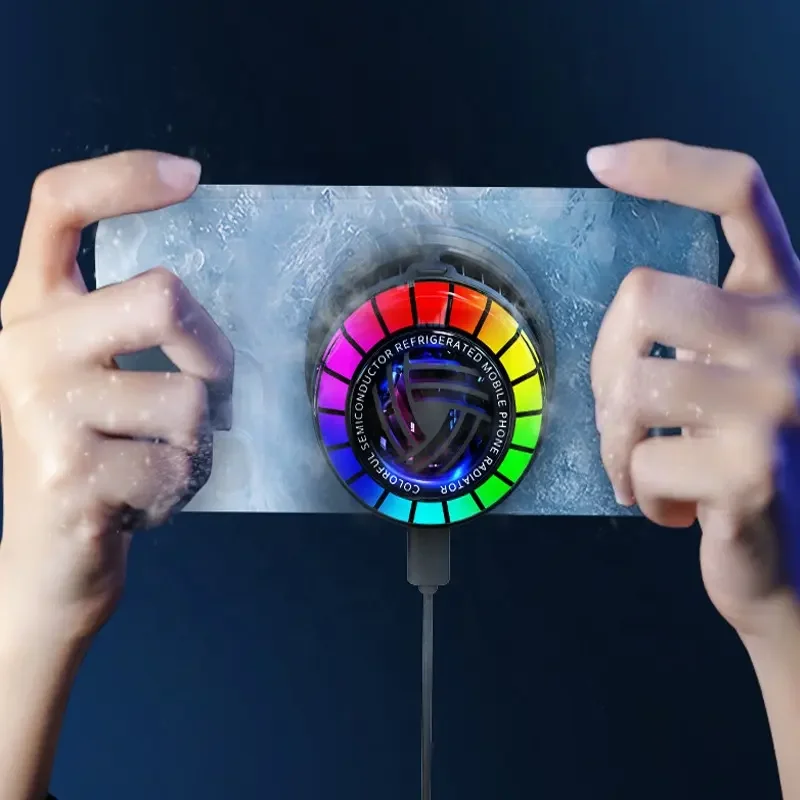 Universal Phone Cooling Fan Radiator For PUBG Gaming Portable Phone Cooling Fan