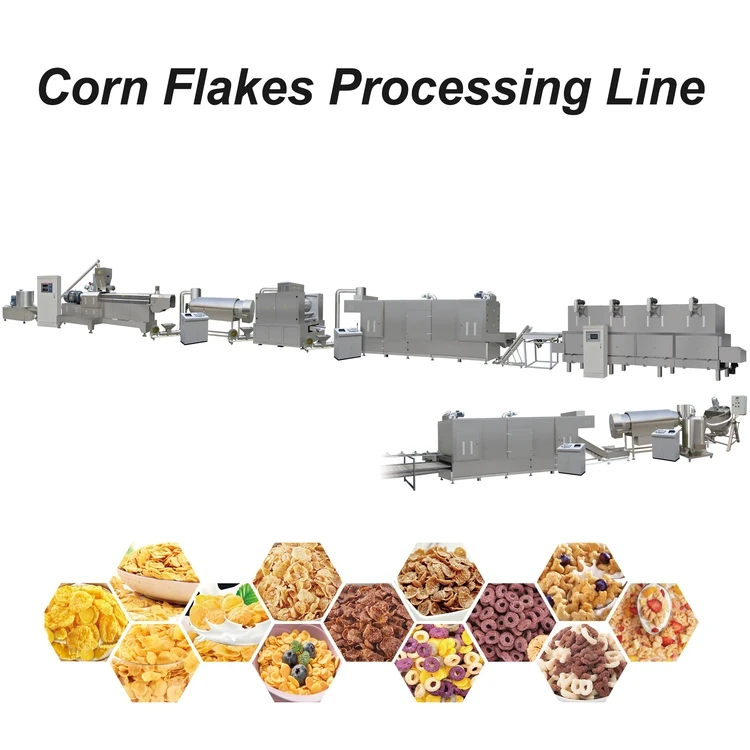Automatic Puff Rice Snack Food Making Machine Puffed Nutrition Breakfast Food Production Plant