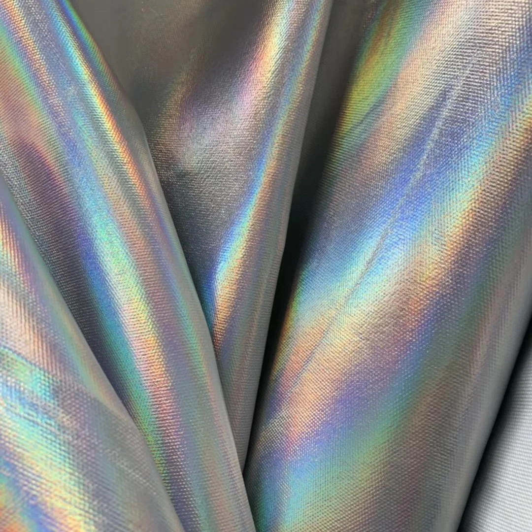 Яркая саржевая яркая куртка-юбка 75D, цветная ткань, женское платье, ткань