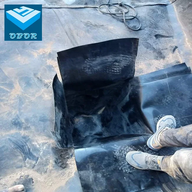 geomembrane hdpe 1mm artificial pool fish pond lake tank liner dam liner pond liner manufacturer price geomembrane