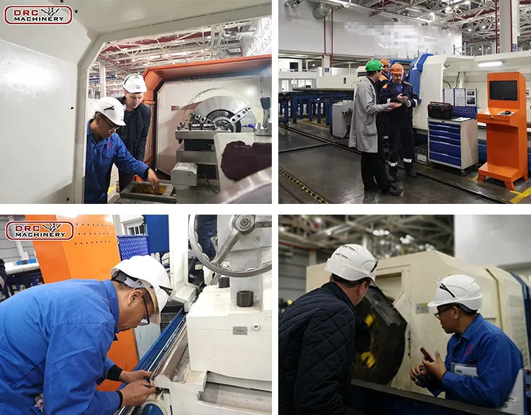 1500mm machining length large diameter heavy duty cnc lathe for oil countries QK1319