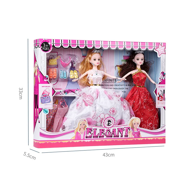 Wholesale Baby Doll Girl Dolls Toy Holiday Dance Gift Girl Princess Gift Box set