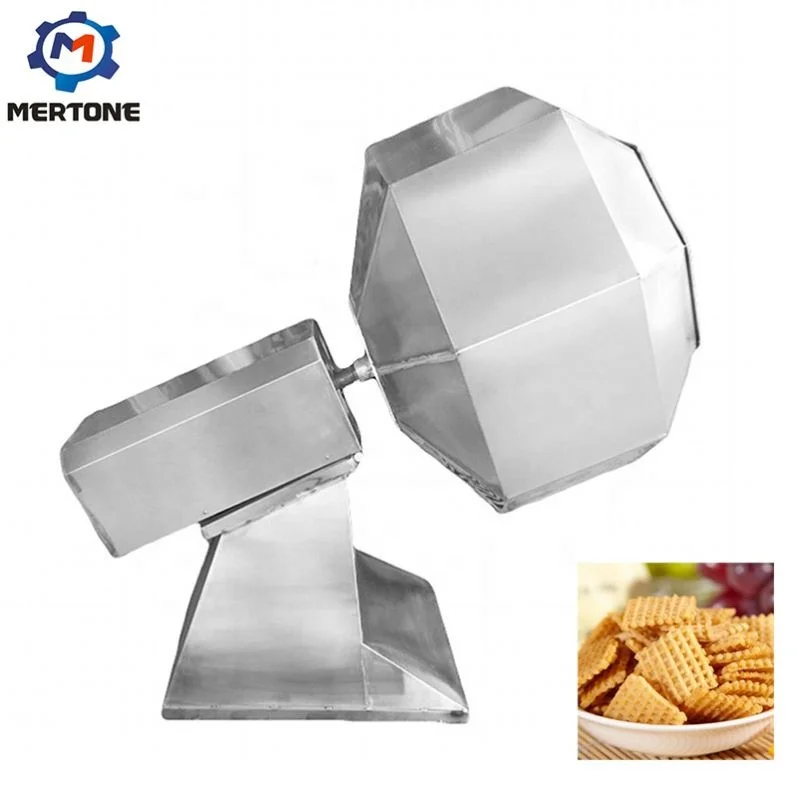 Spicy Peanut French Fries Octagonal Machine Small Spice Mixer Peanut Mixer