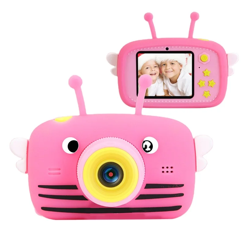 
New kids photography video camera with selfie digital children photo instant camera HD 1080p 