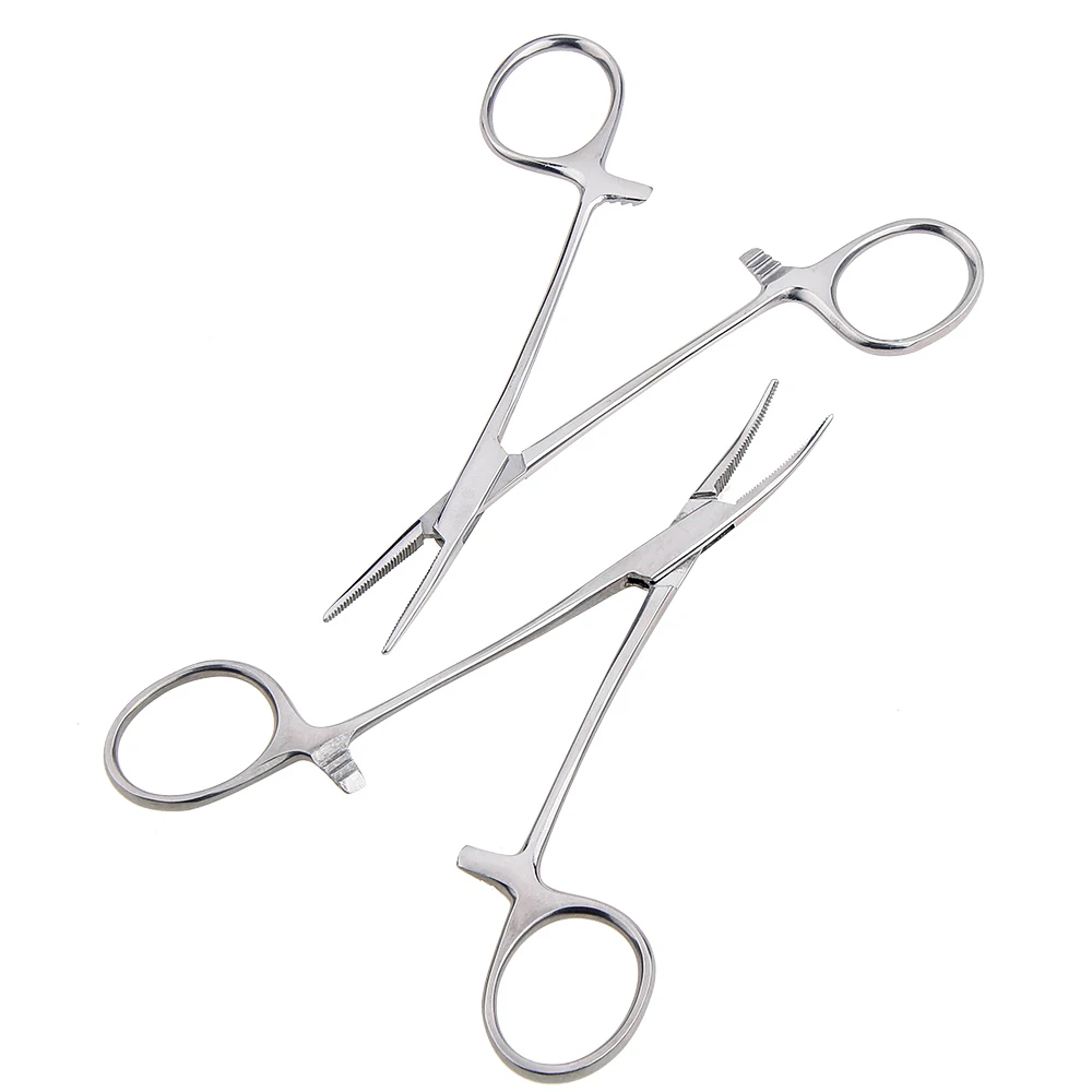 2015 New surgical instrument body piercing tools tattoo pliers, 316L stainless steel forceps, 5 1/2 kelly hemostat