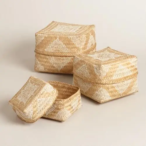 Bamboo Gift Box High Quality 100% Natural From Vietnam