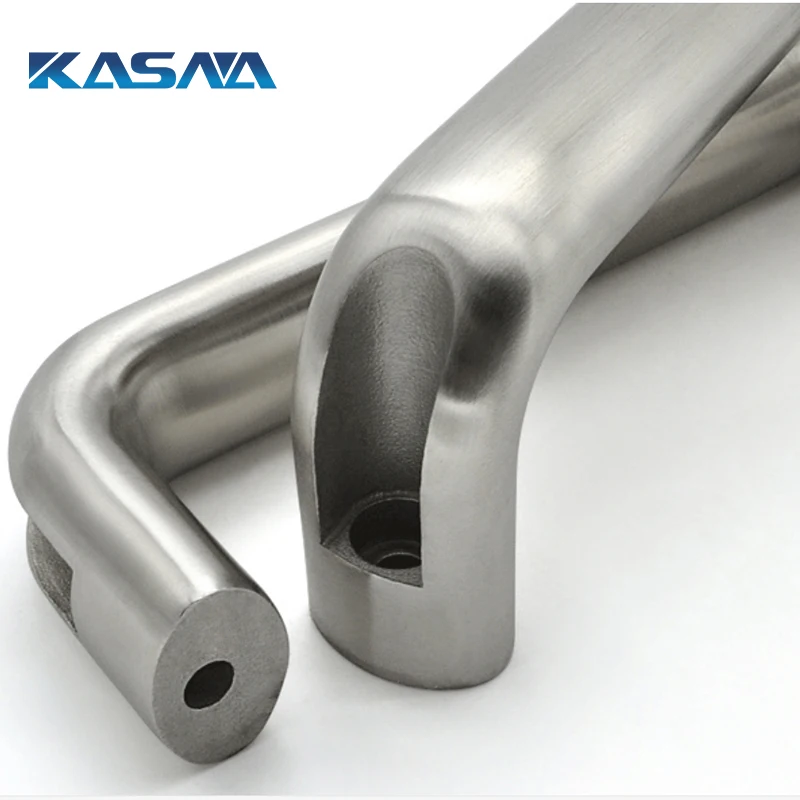 Stainless Steel  U-Shaped Oval Processing Attached Metal Cabinet Handle Furniture Cabinet Pull Handles