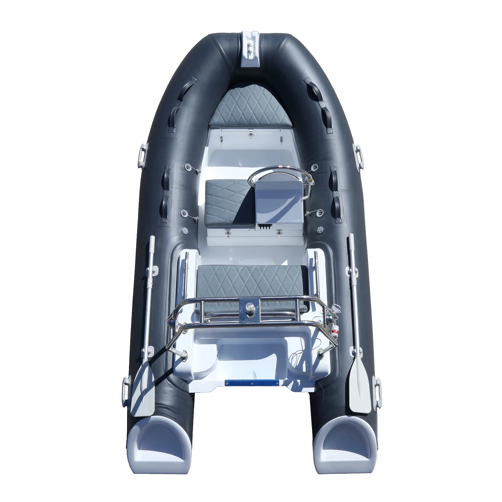 China Sailing Small Bateau Center Console Plastic Rafting Rib Boat for Sale for Outdoor Drifting Activities