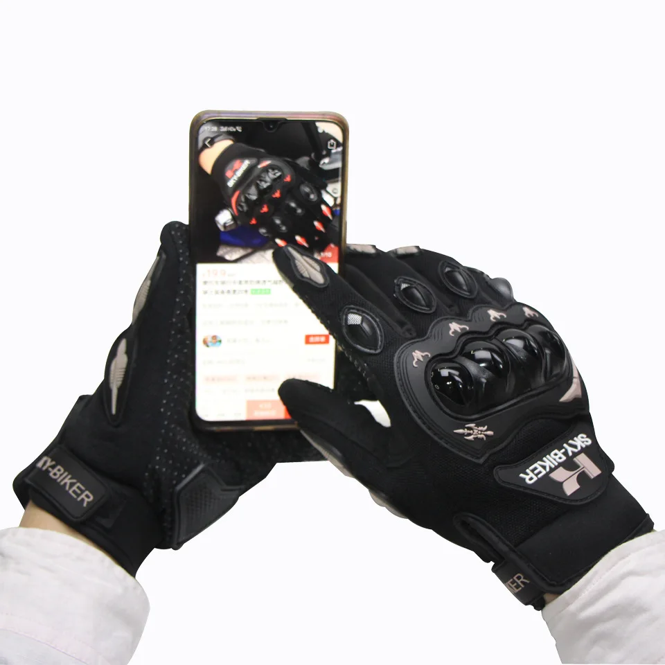 SLKE Manufacturers Wholesale Price MX MTB BMX ATV Touch Screen Motorbike Motor Racing Gloves