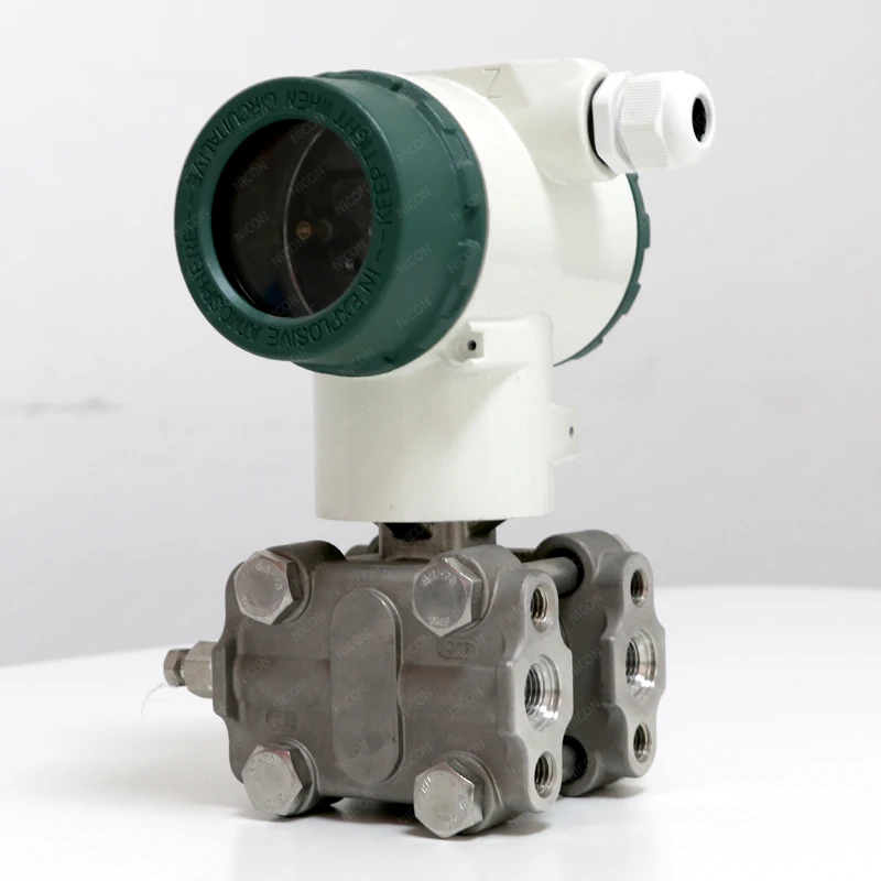 NICON 4-20mA HART Protocol Smart Monocrystalline Silicon 3051 Differential Pressure Transmitter For Air