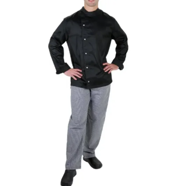 OEM ODM Restaurant Bar Chef Workwear Uniform Jacket Chef Uniform Jacket Traditional Chef Jacket