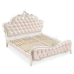 2021 High Quality White Light Luxury Adult Adjustable King Size Leather Bed for Adults Full Bedroom Furniture Set