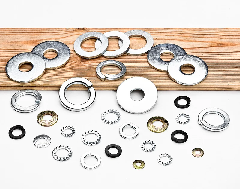 4.8/ 8.8/ 10.9/ 12.9 Grade Flat Washer High Pressure Flat Washer Spring Washer Din125A Stainless Steel Flat Washer Fasteners