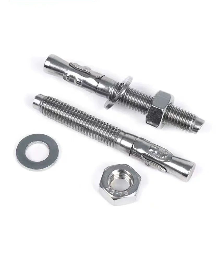 316 stainless steel high-strength anchor bolt gecko expansion screw elevator expansion bolt Customizable nut quantity