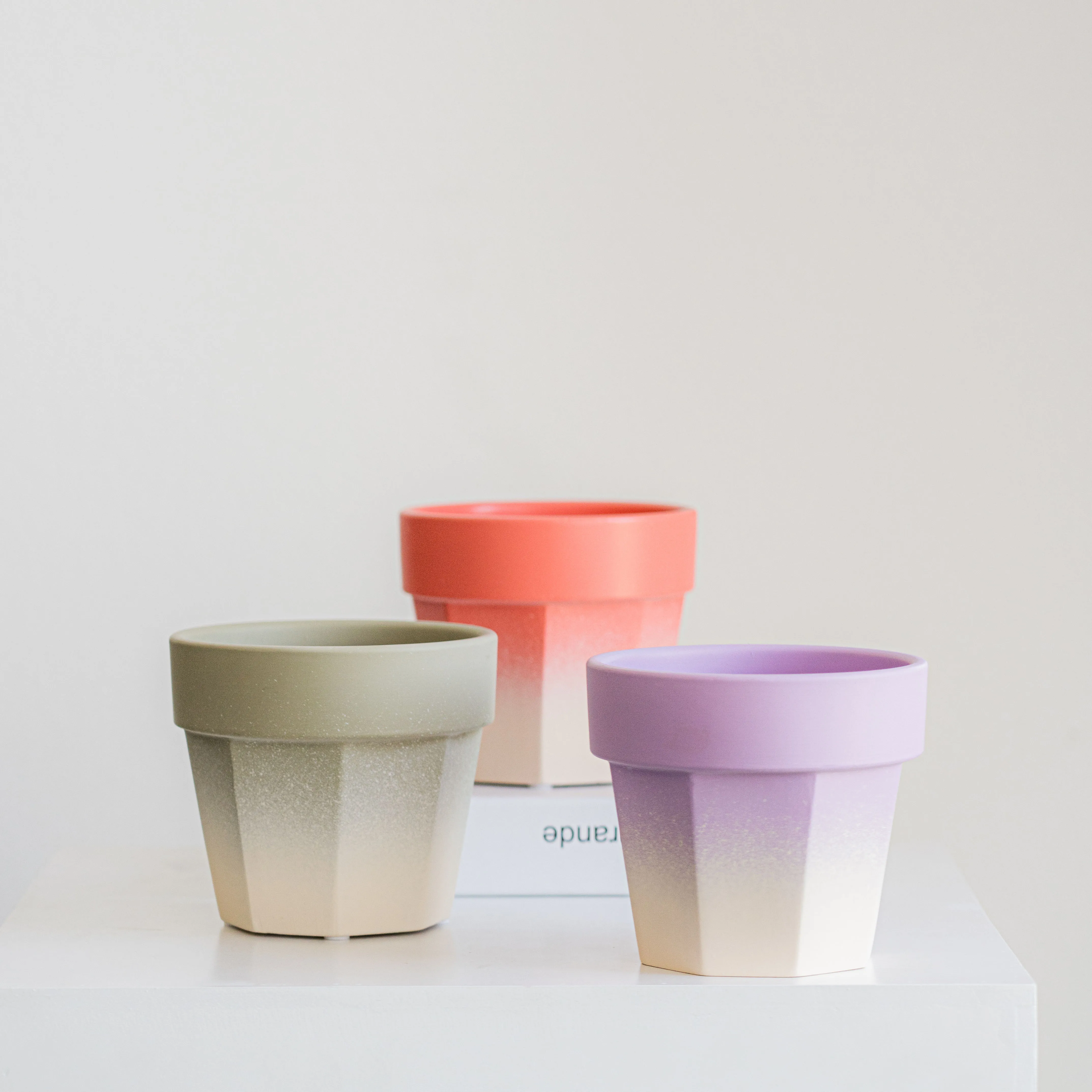 wholesale Handmade Clay Pot home decor porcelain flower pot garden Ceramic matte clay plant pot