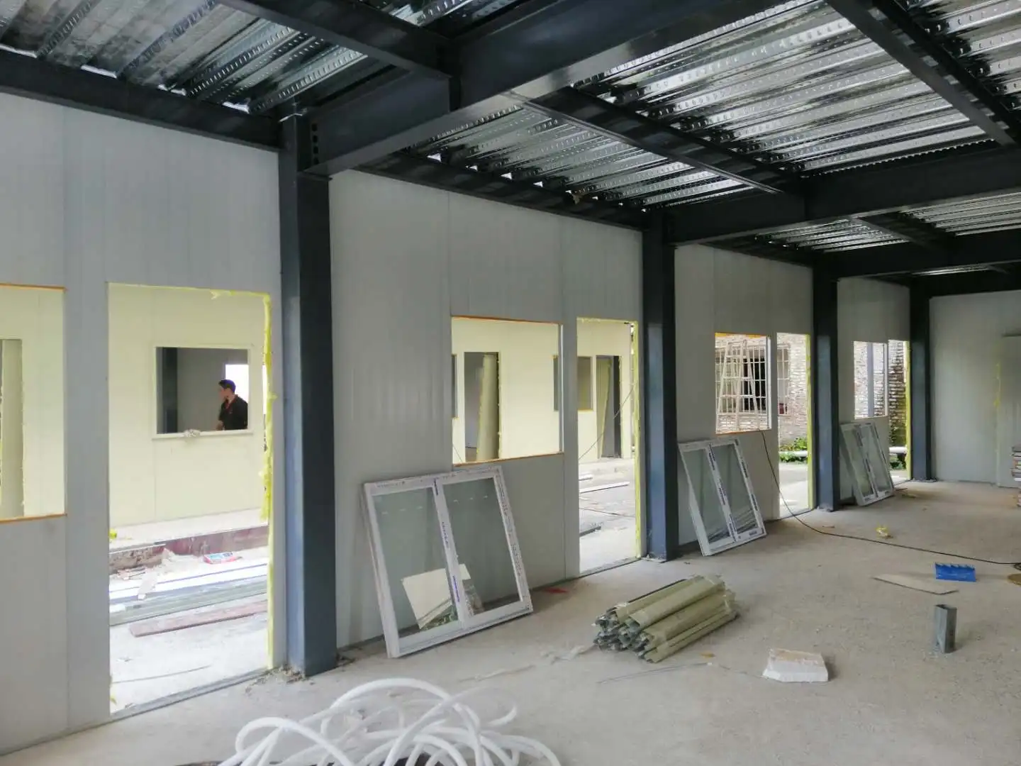 Movable Steel Prefabricated Prefab Concrete Houses In Puerto Rico For Sale