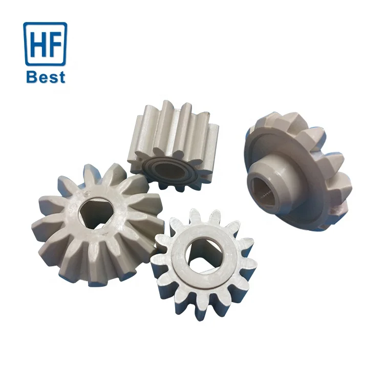 Guangzhou Gear PEEK Materials Plastic injection molding PEEK profile Gear steering gear