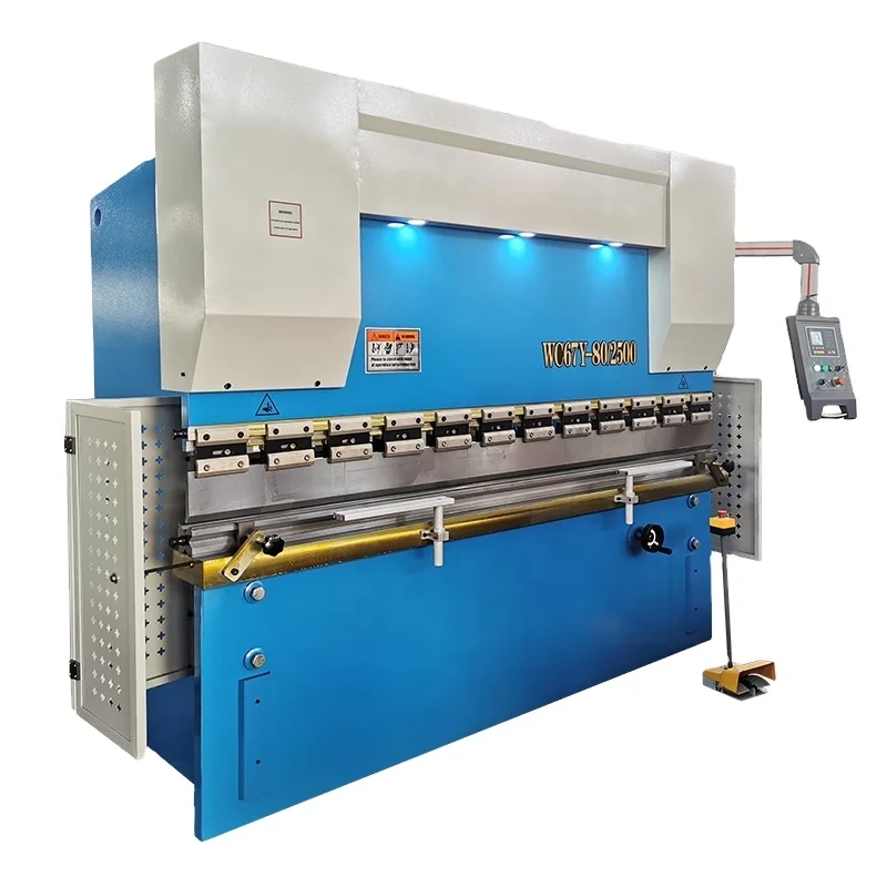 WC67Y 80/2500 NC Hydraulic Press Brake for metal working