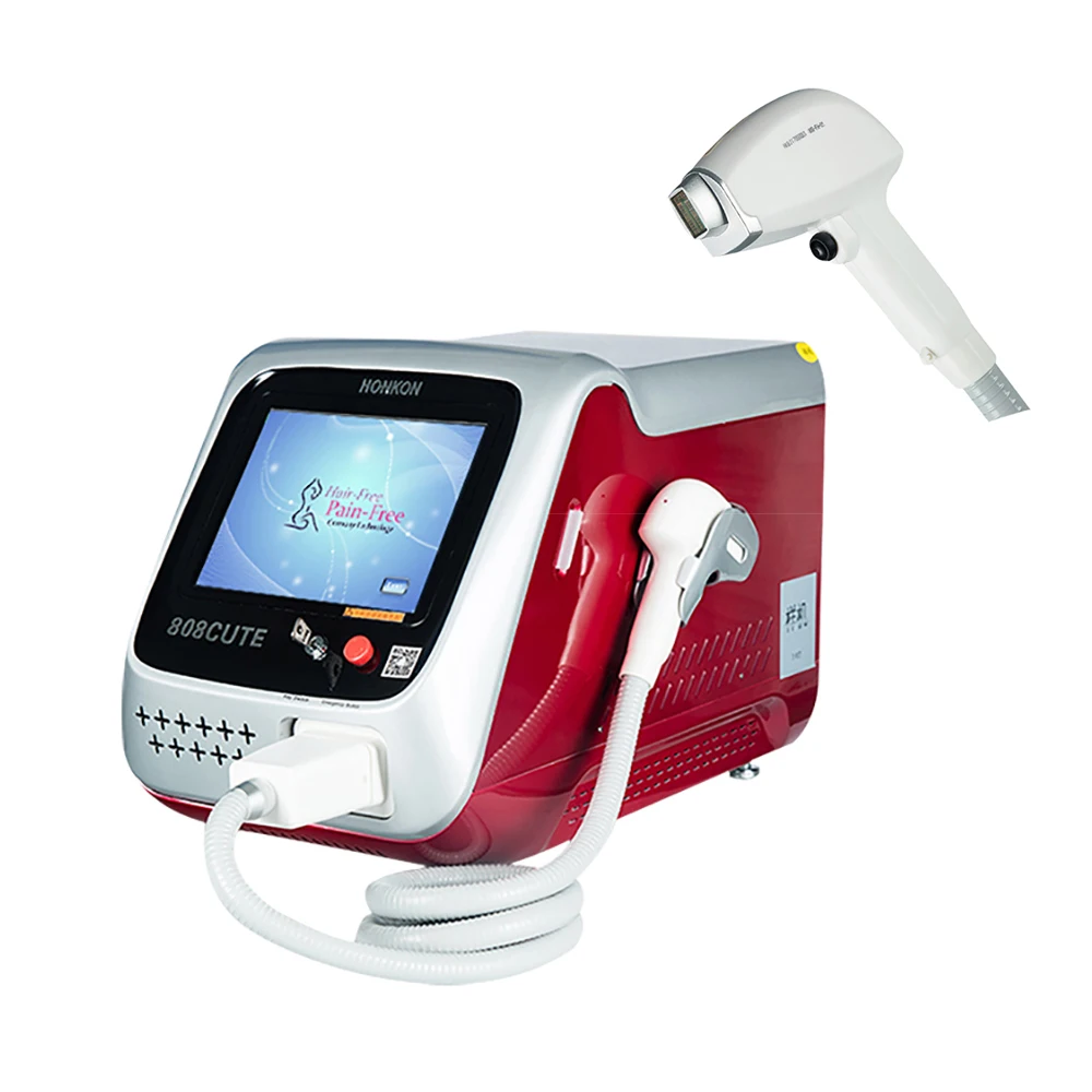 Best quality newest best price 3 wavelength 755 808 1064 permanent 808nm portable diode laser hair removal