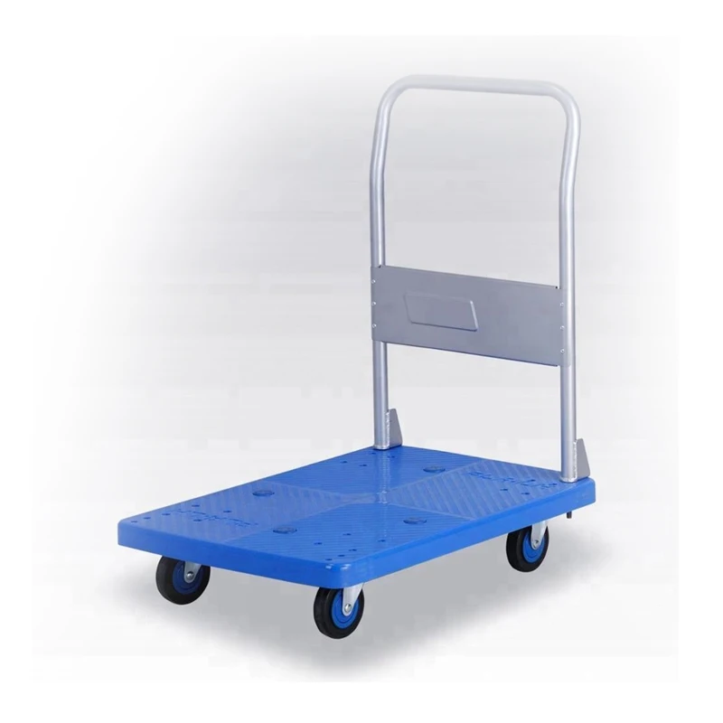 Портативные Переносные товары, мобильная Плоская тележка для груза на маленький склад