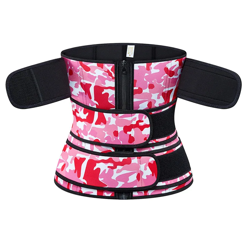 НОВЫЙ МИГ впитывает пот и Упражнение Пояс живота В Корсеты тройным усилением и перетянутой талией Неопрен застежка-молния одежды