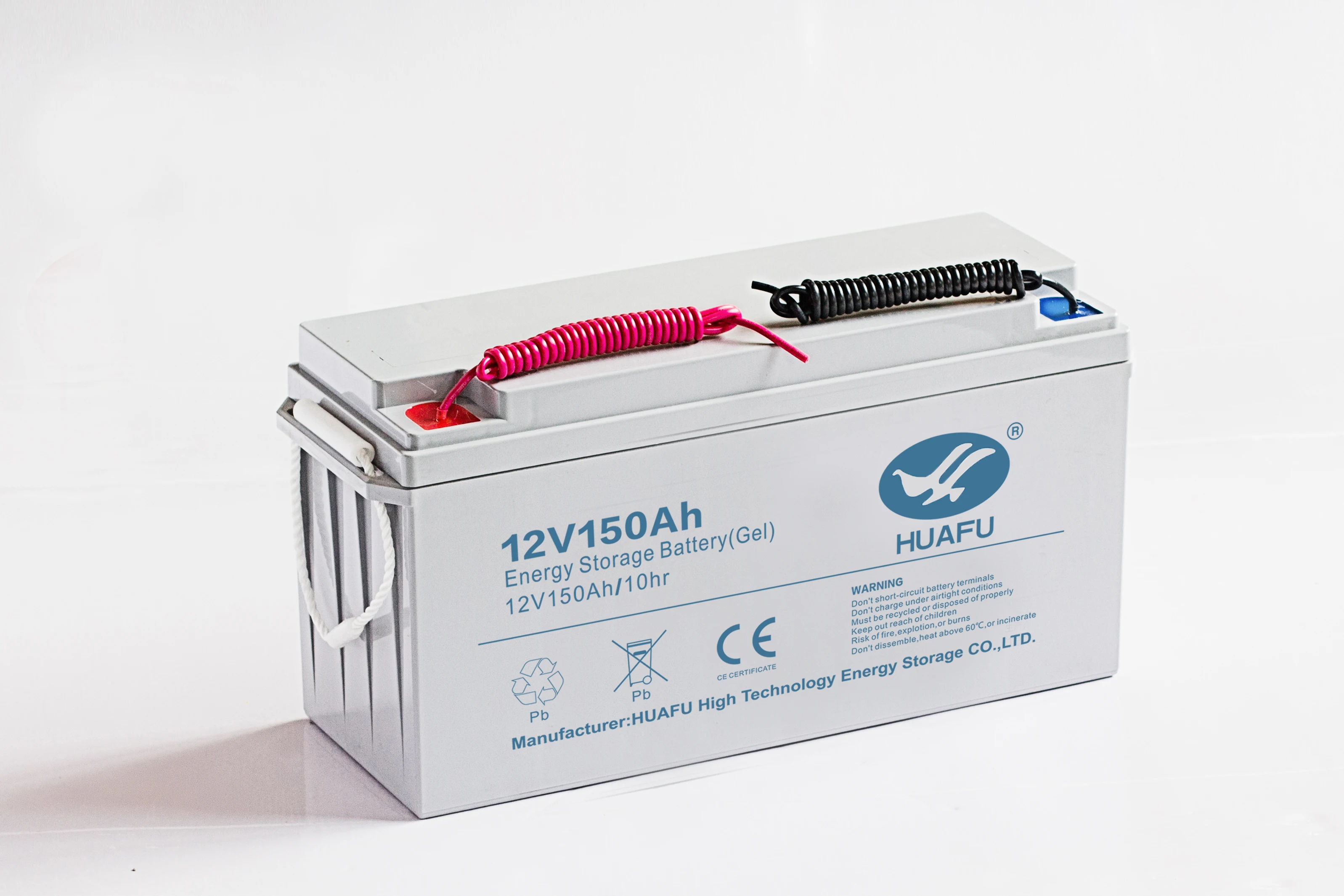 12V 100Ah HUAFU factory supply Rechargeable lead acid battery