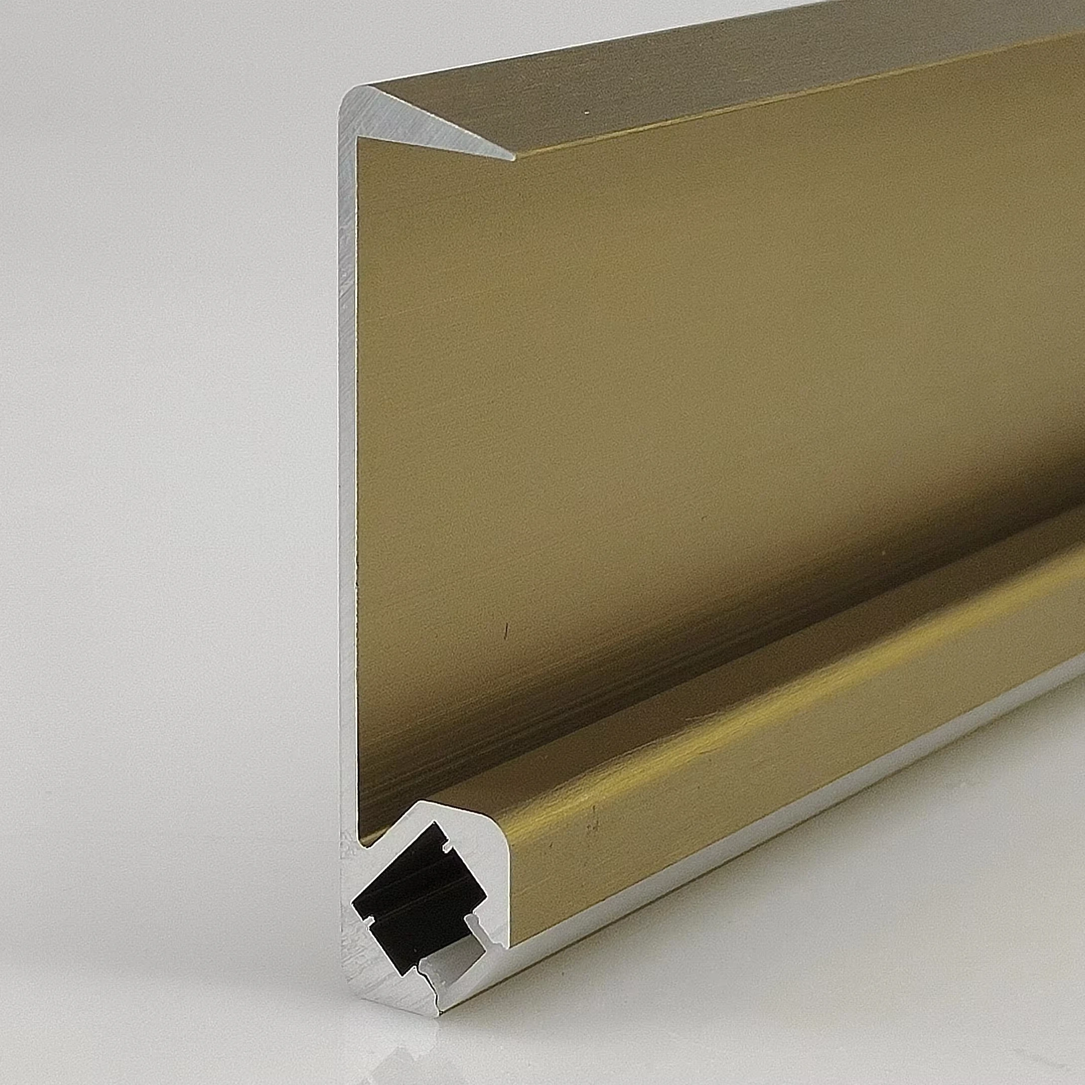 36mm aluminum alloy slotless cabinet LED light Aluminum profile light with hard light with aluminum lamination