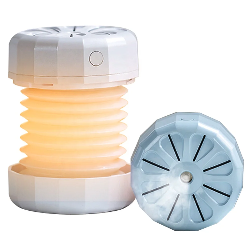 New Unique Innovative Products 2020 Plastic Bottle Portable Usb Mini Air Humidifier With LED Changing Color Light