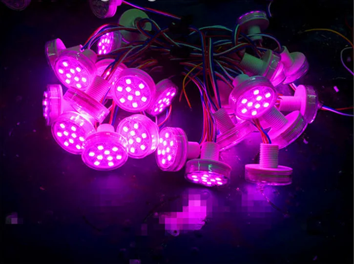 Amusement Park Ride led light 45mm 6 smd5050 rgb led pixel UCS2903 Fairground amusement programmable