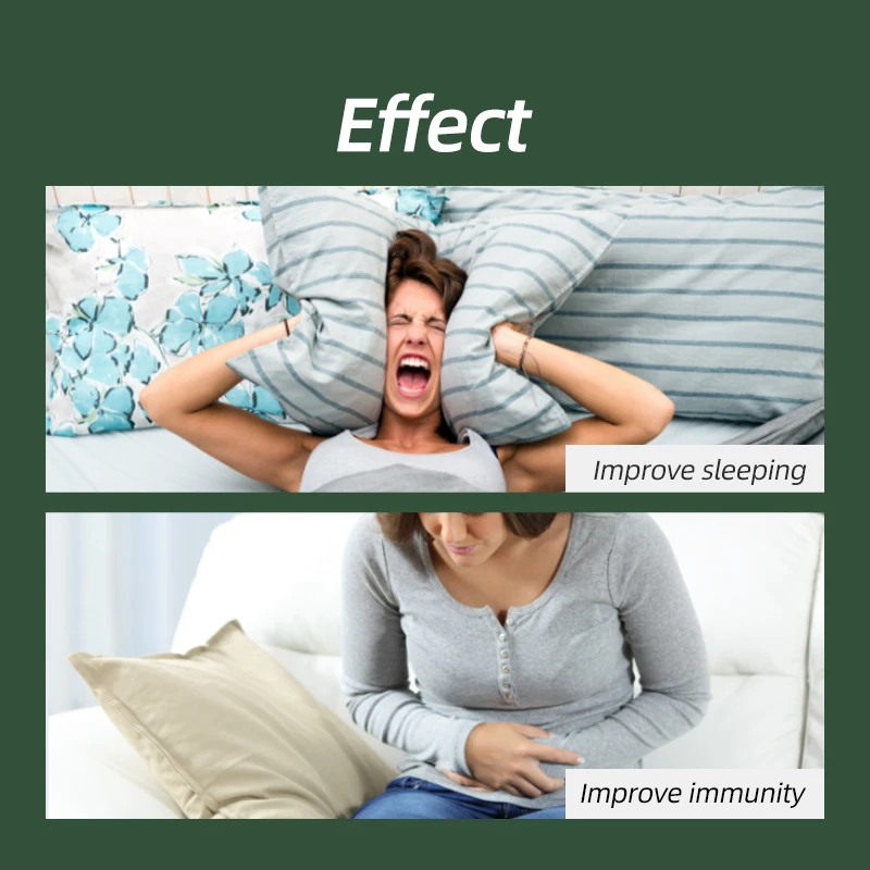 Китайский травяной порошок для ног, корень женьшеня, экстракт гастродии элаты, корень кодонопсиса для улучшения сна