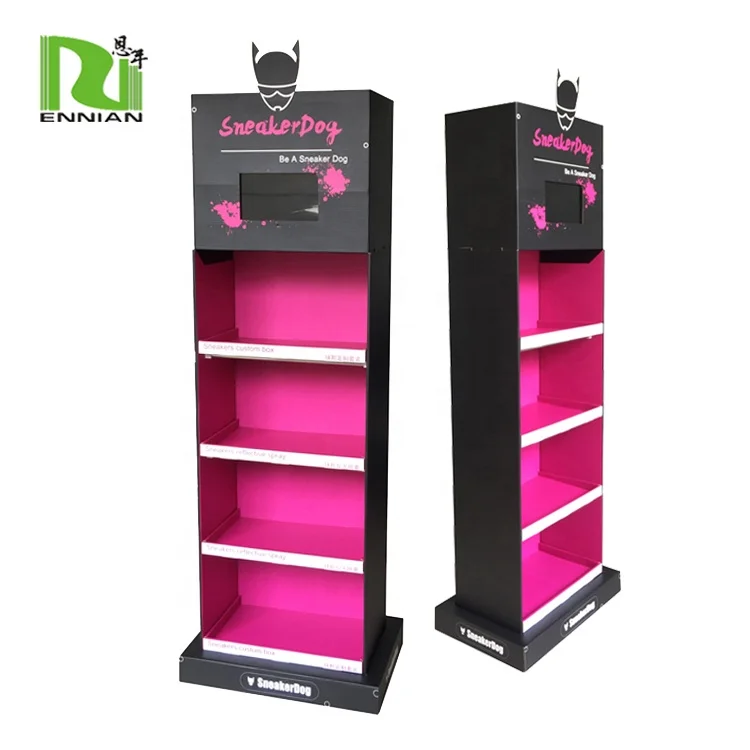 Новый дизайн, картонные напольные стойки/Выставочные стойки для сумок